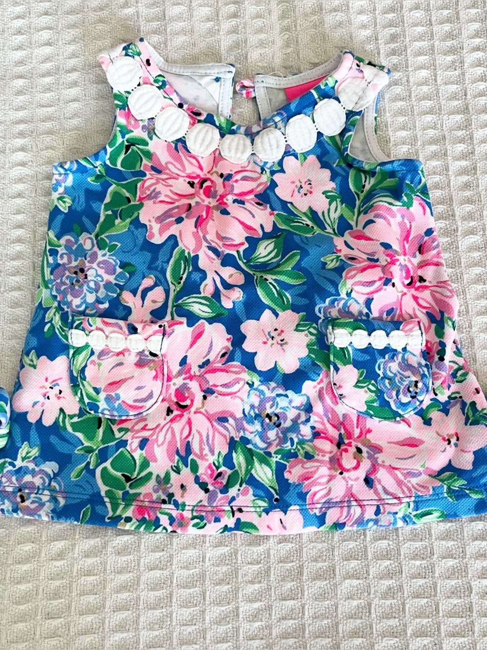 Lilly Pulitzer girls baby Lilly knit shift dress 3-6am